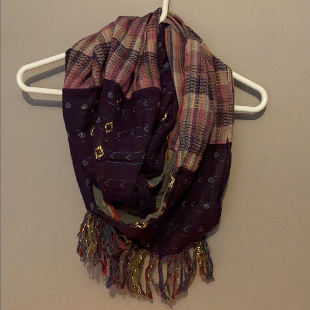 Ace and Jig Royal/Haze infinity scarf